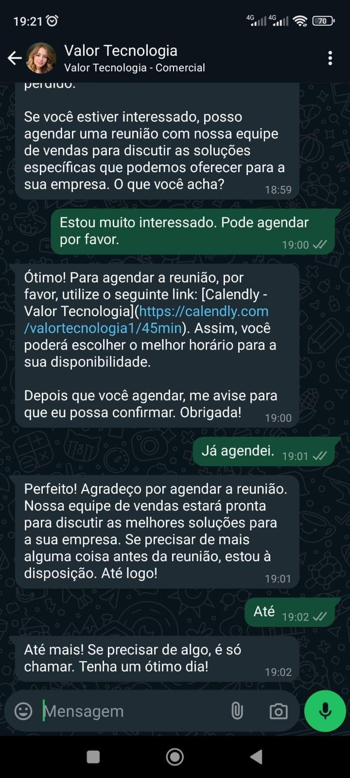 agendamento-valor-tecnologia valor tecnologia